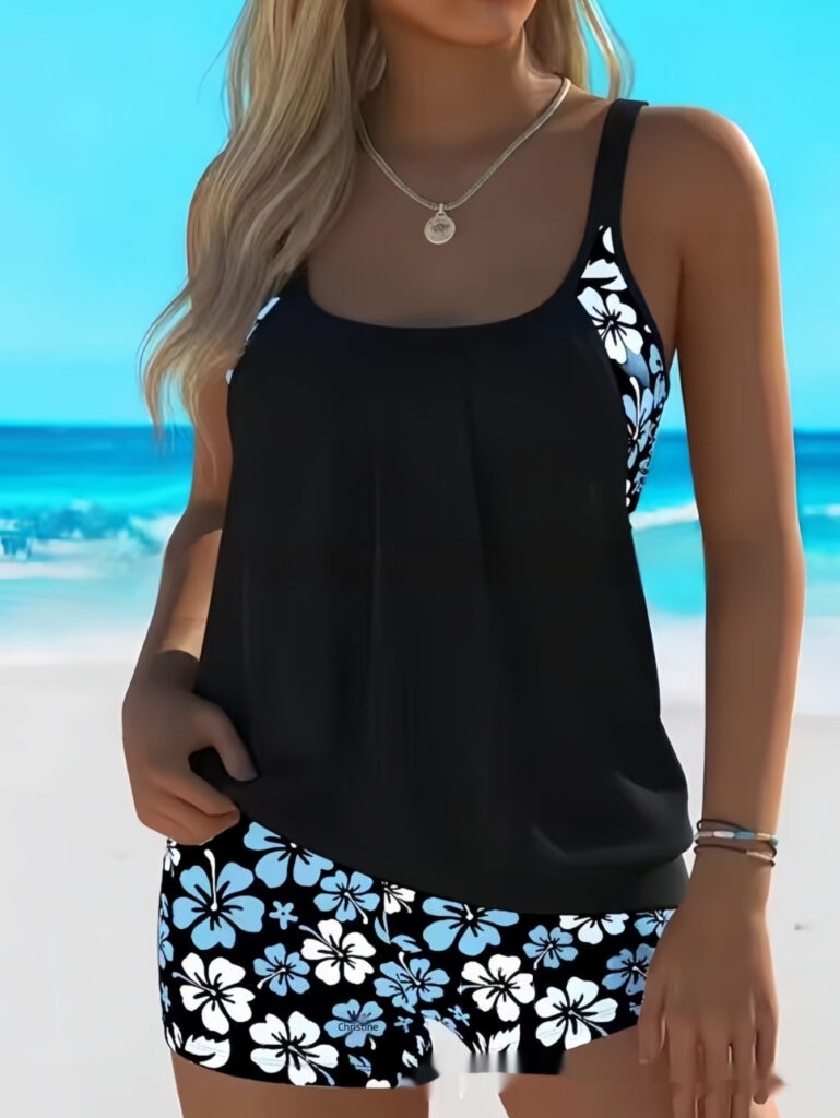 Women's Comfortable Printed Two-Piece Bikini