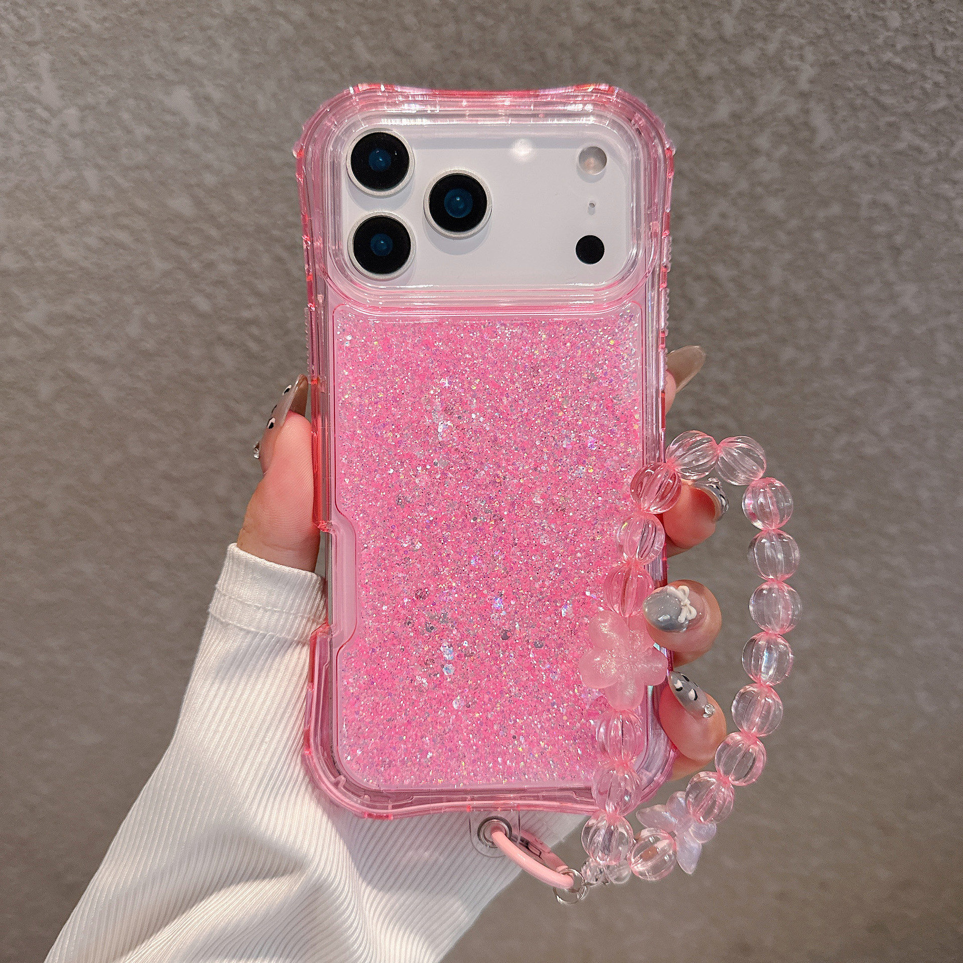 South American-style Slimming Phone Case With 3-in-1 Glitter Epoxy Drop-proof Design And A Matching Bracelet - Image 50