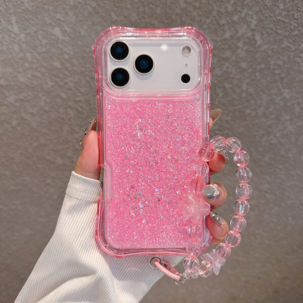 South American-style Slimming Phone Case With 3-in-1 Glitter Epoxy Drop-proof Design And A Matching Bracelet - Image 40