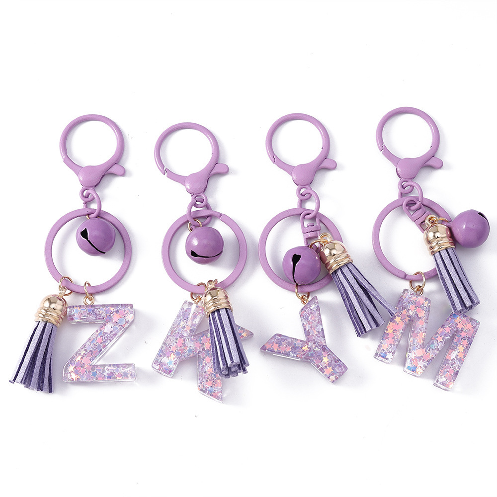 Fashionable Design Bell Tassel Keychain - Image 2
