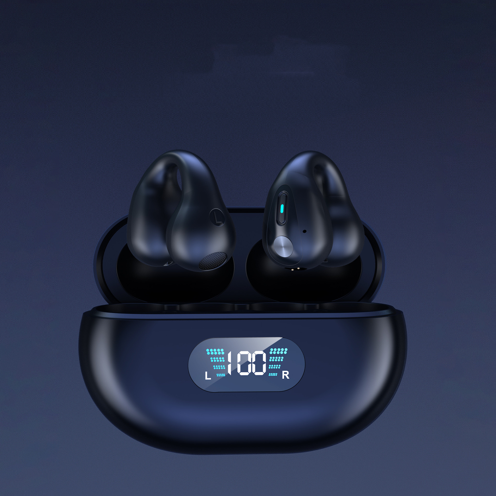 Bone Conduction Headphones TWS Earbuds Ear Clip Bluetooth 5.3 Touch Wireless Earphone In-Ear Bass HIFI Sports Headset - Image 19