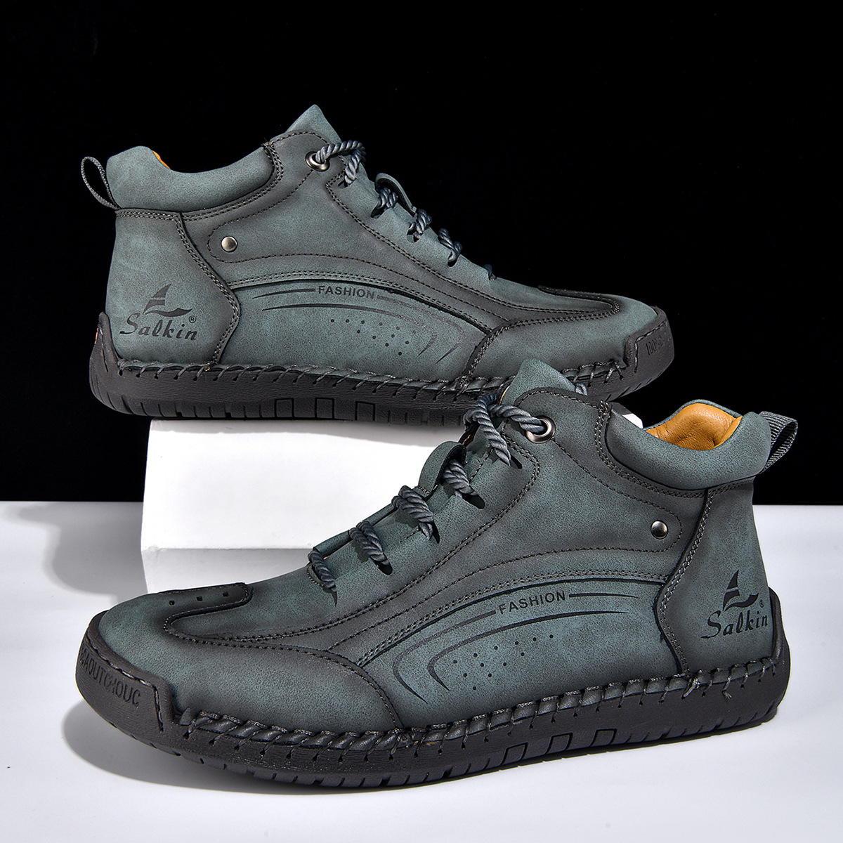 Plus-size Mens Fashion With Hand-stitched Soles - Image 22