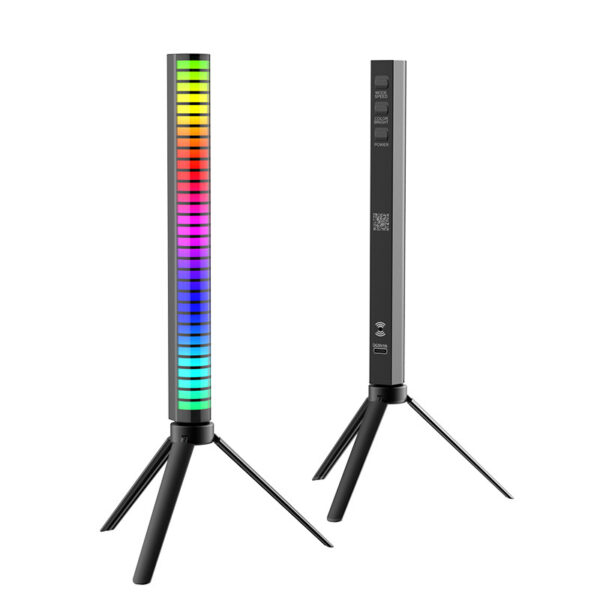 New Car Sound Control Light RGB Voice-Activated Music Rhythm Ambient Light With 32 LED 18 Colors Car Home Decoration Lamp - Image 16