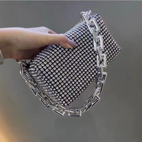 Fashion Diamond Bag Handheld Crossbody - Image 5
