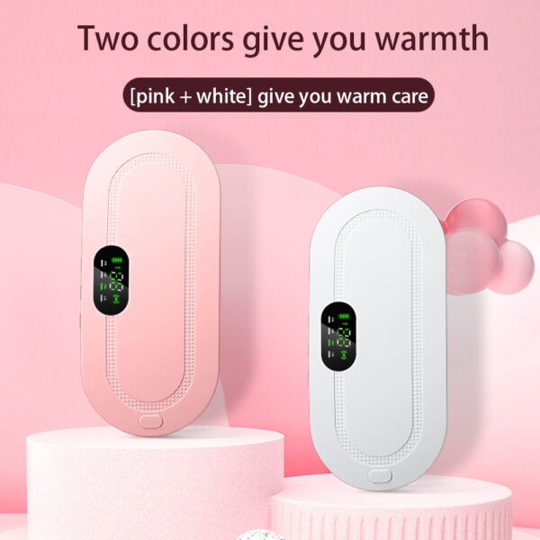 Menstrual Heating Pad Smart Warm Belt Relief Waist Pain Cramps Vibrating Abdominal Massager Electric Waist Belt Device - Image 4