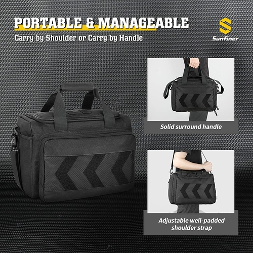 Sunfiner Multi-Function Tactical Range Bag With Magazine Gear - Image 5