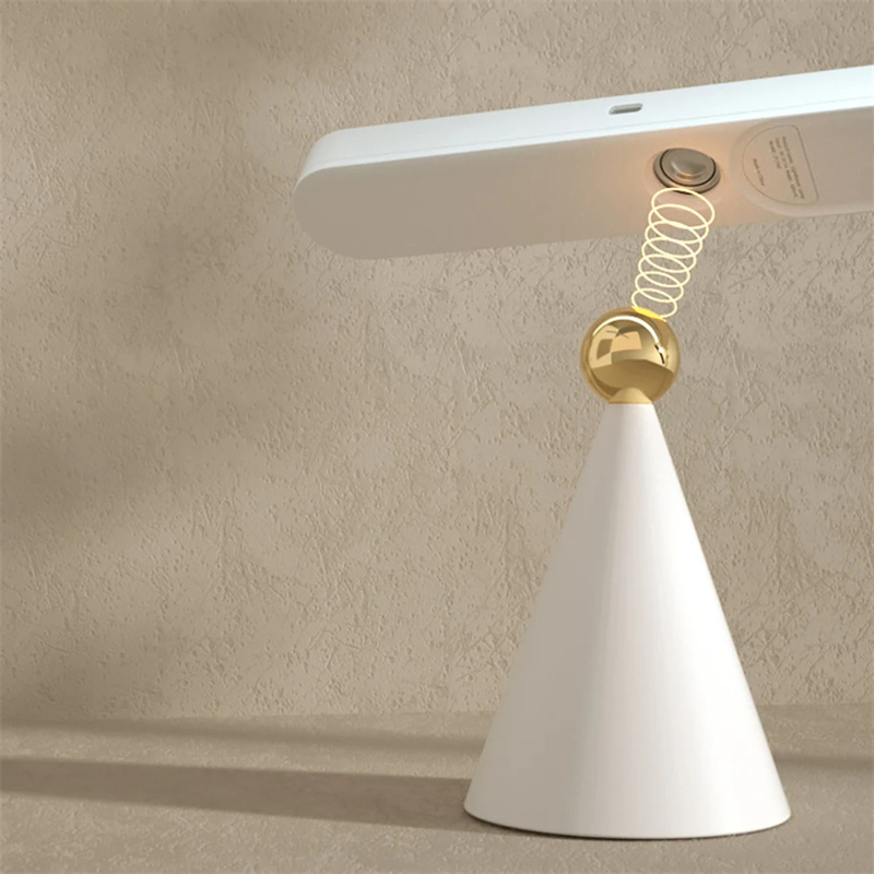 Reading Table Lamp Creative Geometric Desk Lamp Wireless Wall Lamp Multifunctional Magnetic Suction Small Night Light - Image 6
