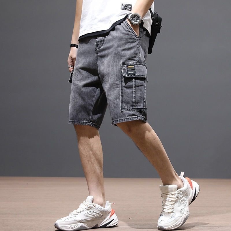Mid-length Pants Breeches Youth Workwear Jeans - Image 12