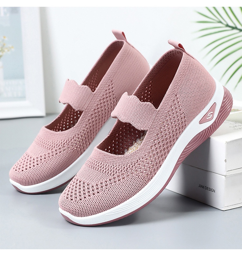 Mid-age And Elderly Mothers Lightweight Walking Shoes