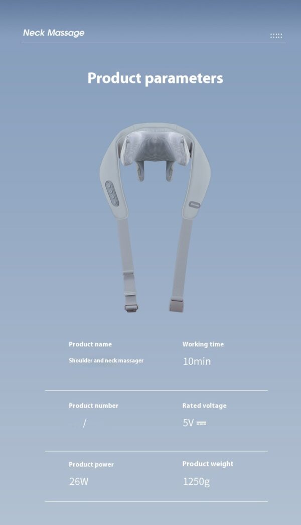 Neck Massager Back Waist Massage Instrument Multifunctional - Image 10