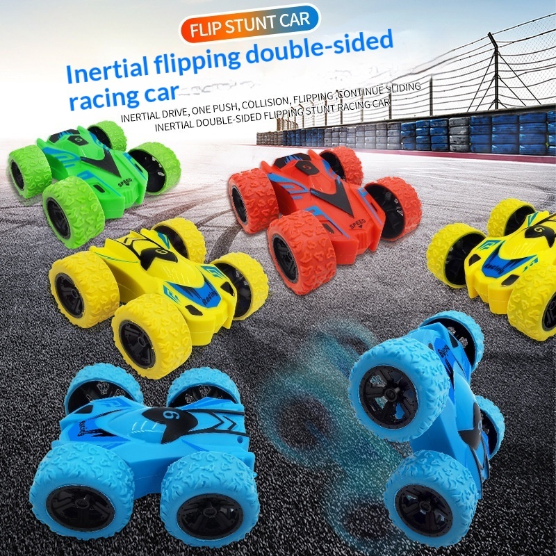Inertia-powered Double-sided Rolling Off-road Vehicle For Kids - Image 1