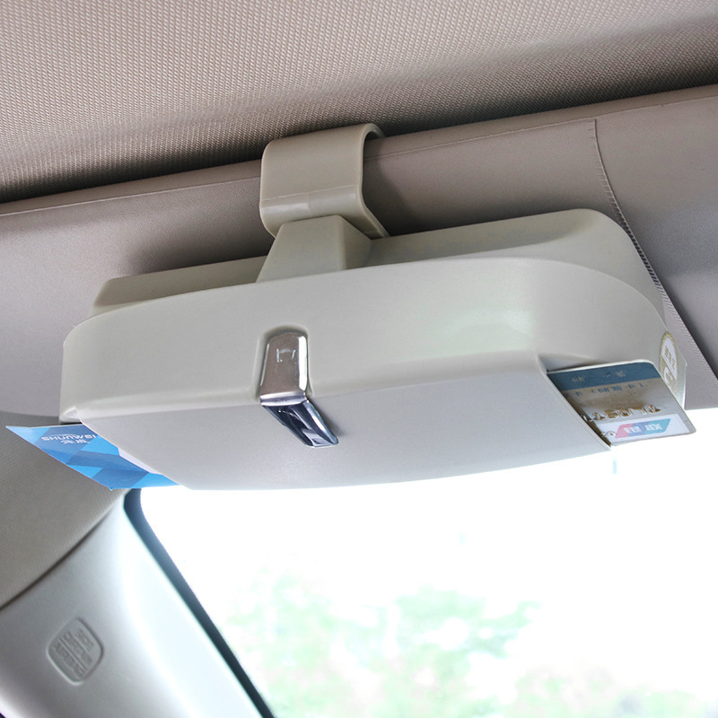 Car glasses case car sun visor bill glasses clip - Image 15