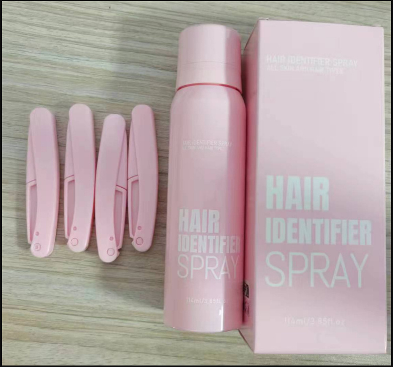 Hair Identifier Spray Set For Face Shaving Moisturizing Dermaplaner Spray For Face Shaving Skin Care - Image 2