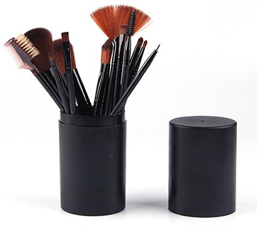 12pcs Makeup Brush Set Blush Eyeshadow Eyelash Highlighter Makeup Brush - Image 6