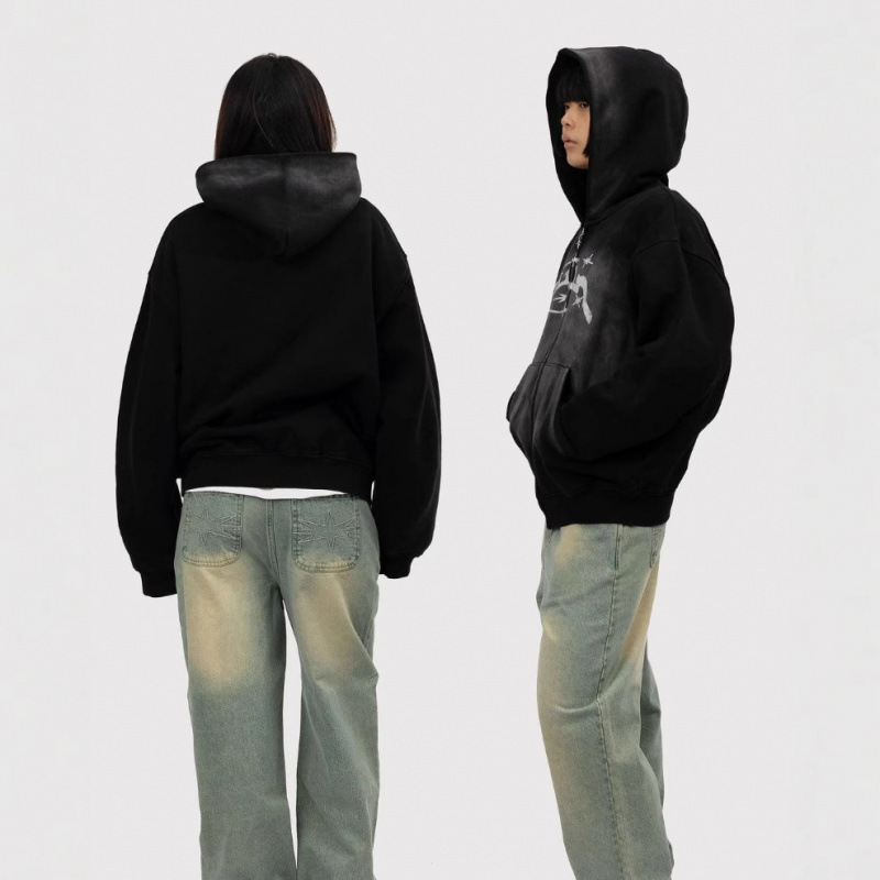 New Hooded Letter-print Top - Image 6