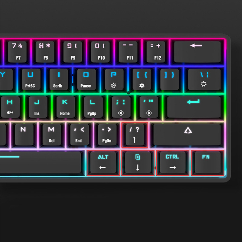 Wireless Bluetooth Keyboard Colorful PBT Keycaps Mechanical Keyboard - Image 7