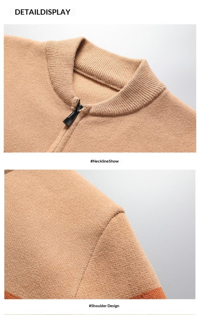 Mens Knitted Cardigan Sweater Jacket For Spring And Autumn Coats