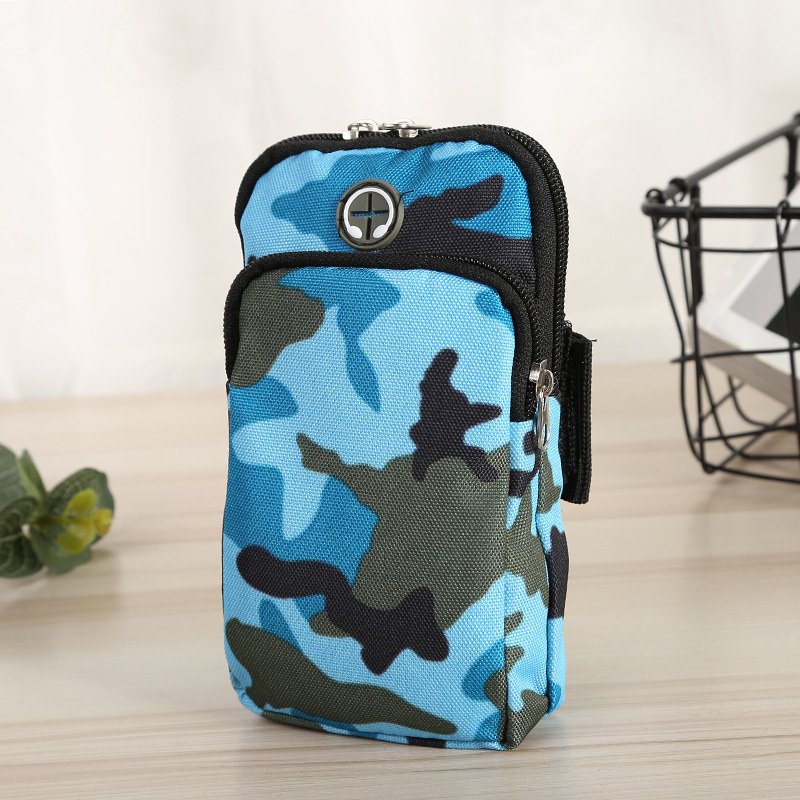 Running Sports Camouflage Mobile Phone Arm Water Repellent Wrist Bag - Image 17