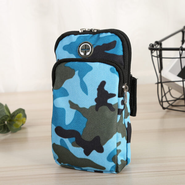 Running Sports Camouflage Mobile Phone Arm Water Repellent Wrist Bag - Image 10