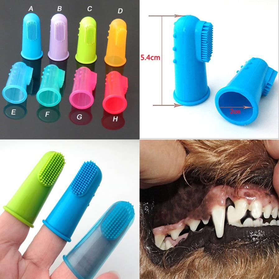 Super Soft Pet Finger Toothbrush - Image 1