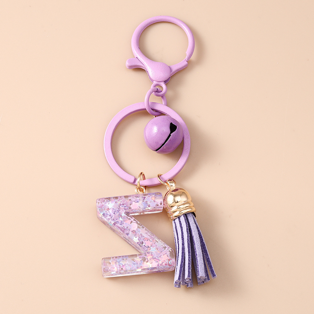 Fashionable Design Bell Tassel Keychain - Image 16