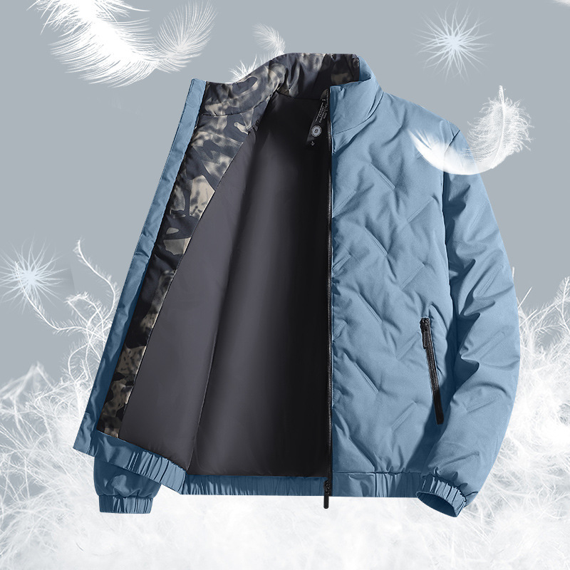 New Arrival Fashionable Casual Windproof And Warm Thick Mens Down Jacket - Image 1