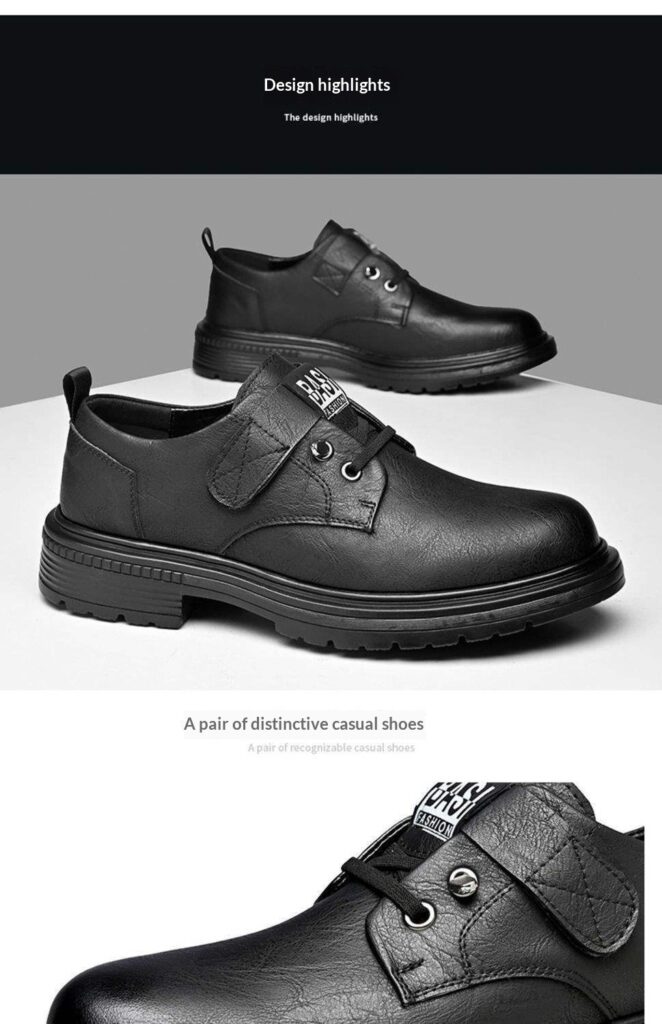 Men's British-style Workwear Trendy Breathable Casual Shoes