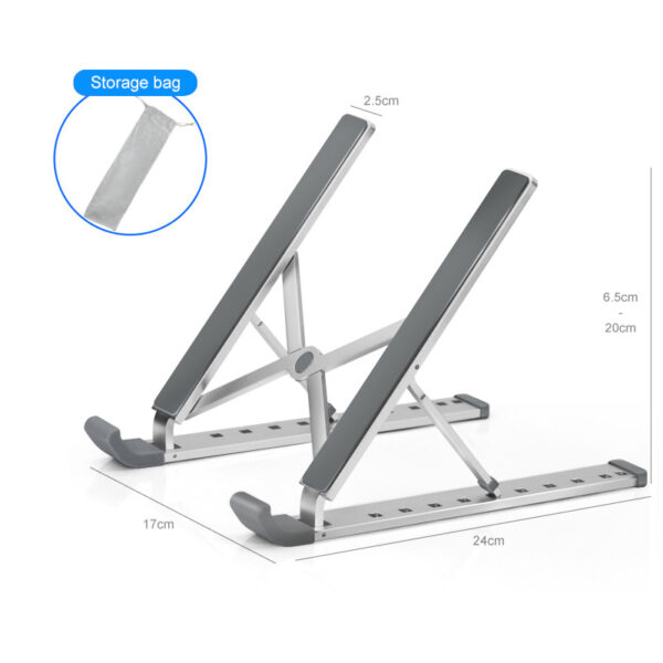 Folding Lifting Desktop Notebook Tablet Computer Stand - Image 5