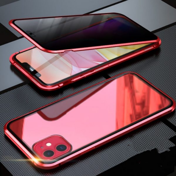 Double-sided glass magnetic king mobile phone case no anti-peep function - Image 15