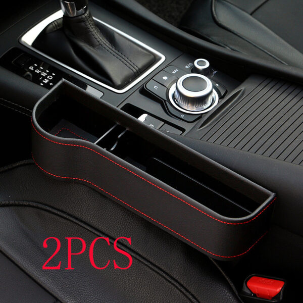 PU Car Organizer Seat Gap Storage Box Car Seat Side Slit for Wallet Phone Coins Cigarette Keys Cards Car Accessories - Image 30