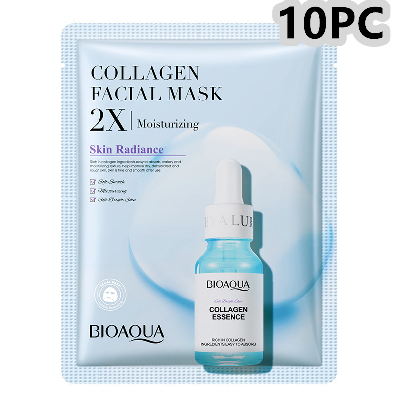 Collagen Face Mask Moisturizing Firming Face Sheet Mask Hyaluronic Acid Facial Masks Beauty Skin Care Gel Skin Care - Image 15