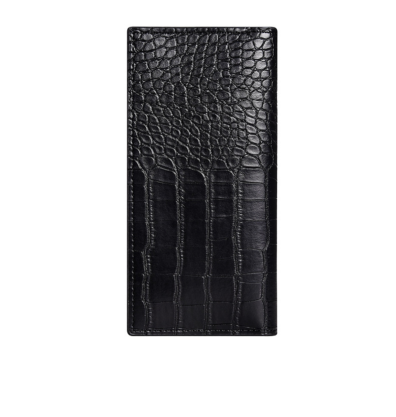 Mens Long Zipper Card Holder And Wallet 2-in-1