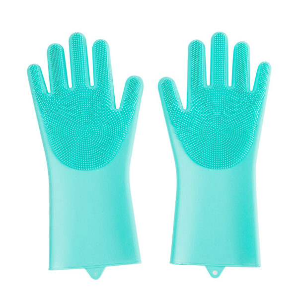 Silicone Dog Grooming Hair Comb Puppy Brush Glove Bath Cleaning Brushes Small Dog Cat Massage Pet Grooming Gloves - Image 13