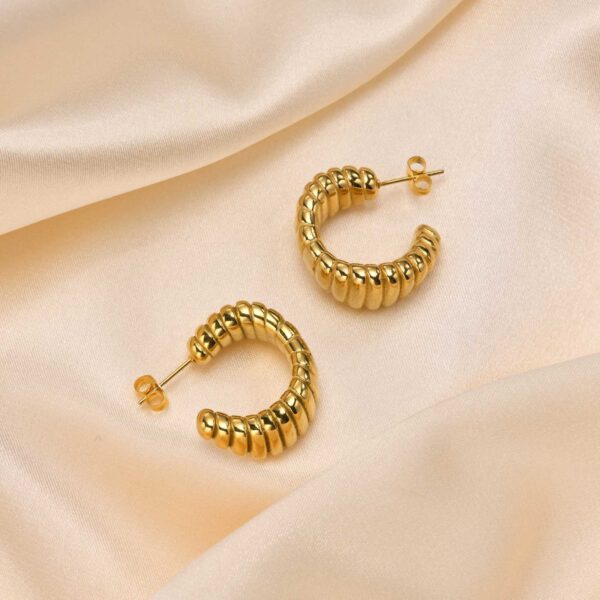 Elegant All-match Stainless Steel Earrings - Image 13