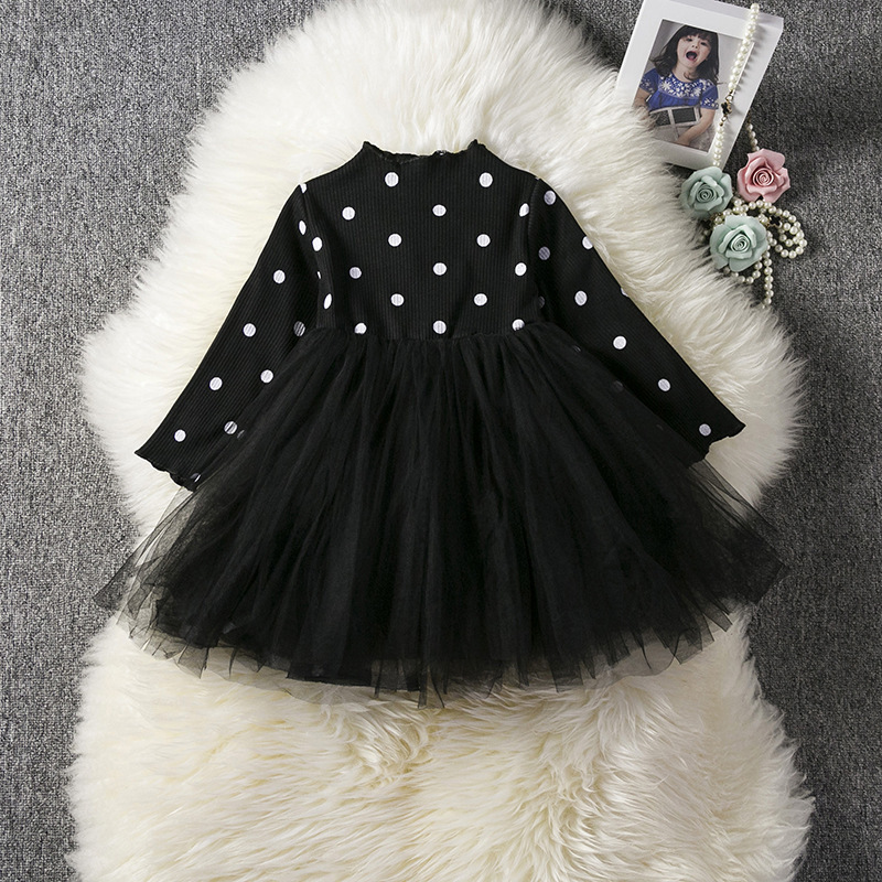 Baby Girls Spring Winter Long Sleeve Tutu Lace Dresses Infantil Newborn 1st Birthday Party Clothes Christening Gown Casual Wear - Image 16