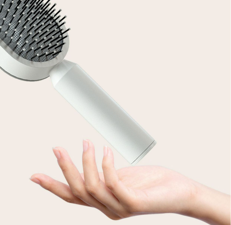 Self Cleaning Hair Brush For Women One-key Cleaning Hair Loss Airbag Massage Scalp Comb Anti-Static Hairbrush - Image 24