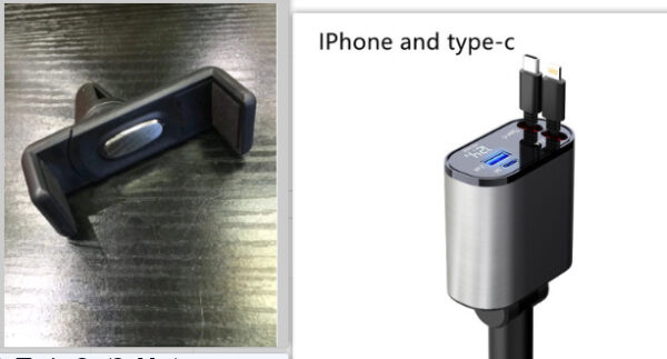 Metal Car Charger 100W Super Fast Charging Car Cigarette Lighter USB And TYPE-C Adapter - Image 17