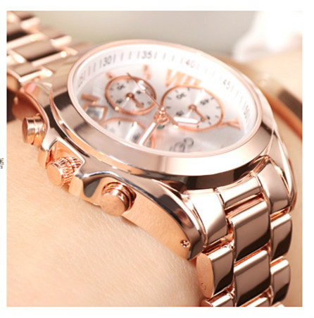 Luxury rose gold women casual watch - Image 11
