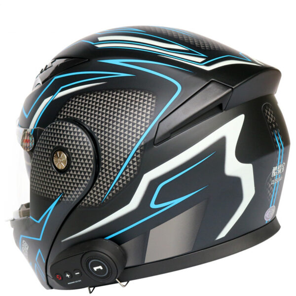 Motorcycle Bluetooth Helmet Motorcycle Helmet Comes with FM - Image 13