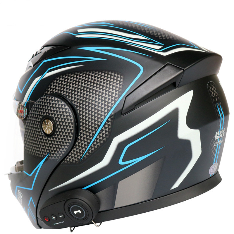 Motorcycle Bluetooth Helmet Motorcycle Helmet Comes with FM - Image 13