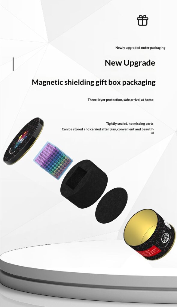 Colorful Magnetic Balls Strong Magnetic Beads Magnet Toys