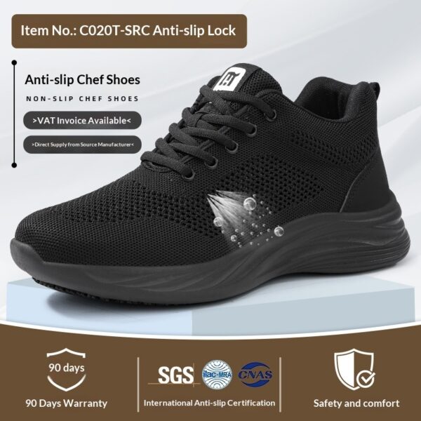 Spring Non-Slip, Oil-Resistant, Comfortable Chef Work Shoes - Image 8