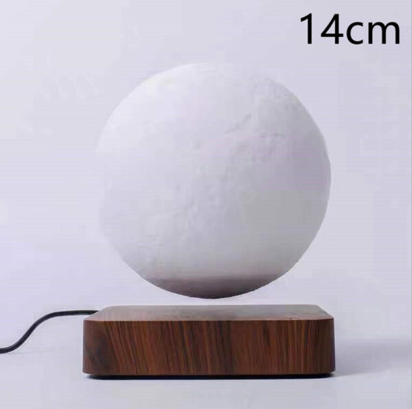 Magnetic Levitation Table Lamp Moon Light 3D Printing Planet Night Light - Image 12