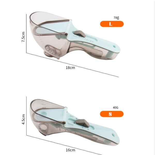 Spoon Pet Measuring Dog Food Measuring Cups Coffee Scoop Pet Food Scoop Cat Food Scoop Food Scale Liquid Cat Food Scoop For Pet Feeding Dog Food Scale Milk - Image 6