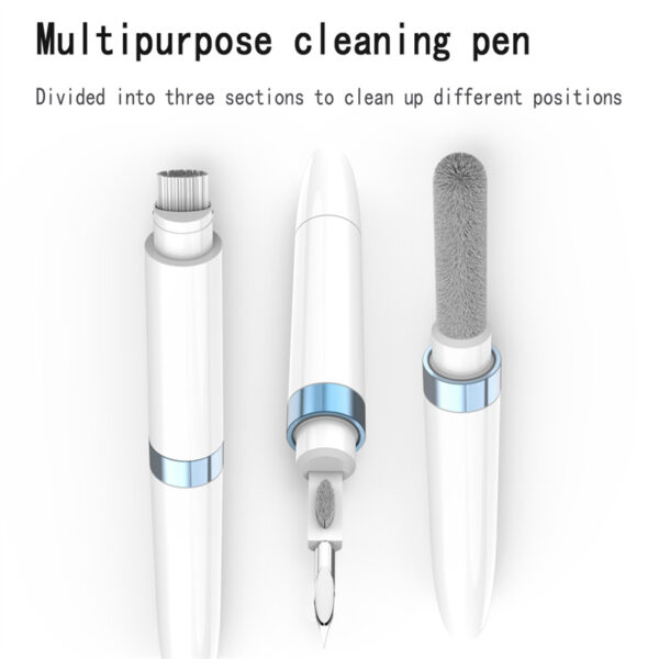 Headphone Cleaning Pen Earplugs Earbuds Mobile Computer Keyboard Cleaning Brush Kit - Image 11