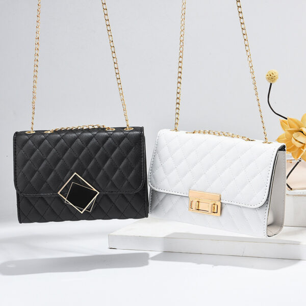 Summer Luxury Vintage Small Square Crossbody Bags Mini Women Handbag - Image 6