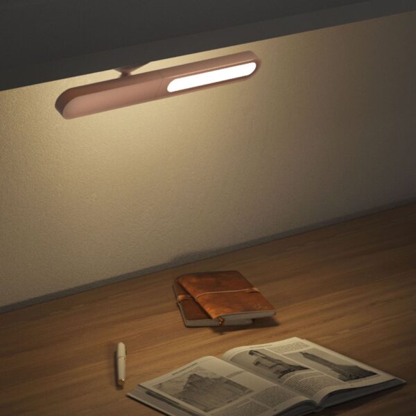 Reading Table Lamp Creative Geometric Desk Lamp Wireless Wall Lamp Multifunctional Magnetic Suction Small Night Light - Image 9