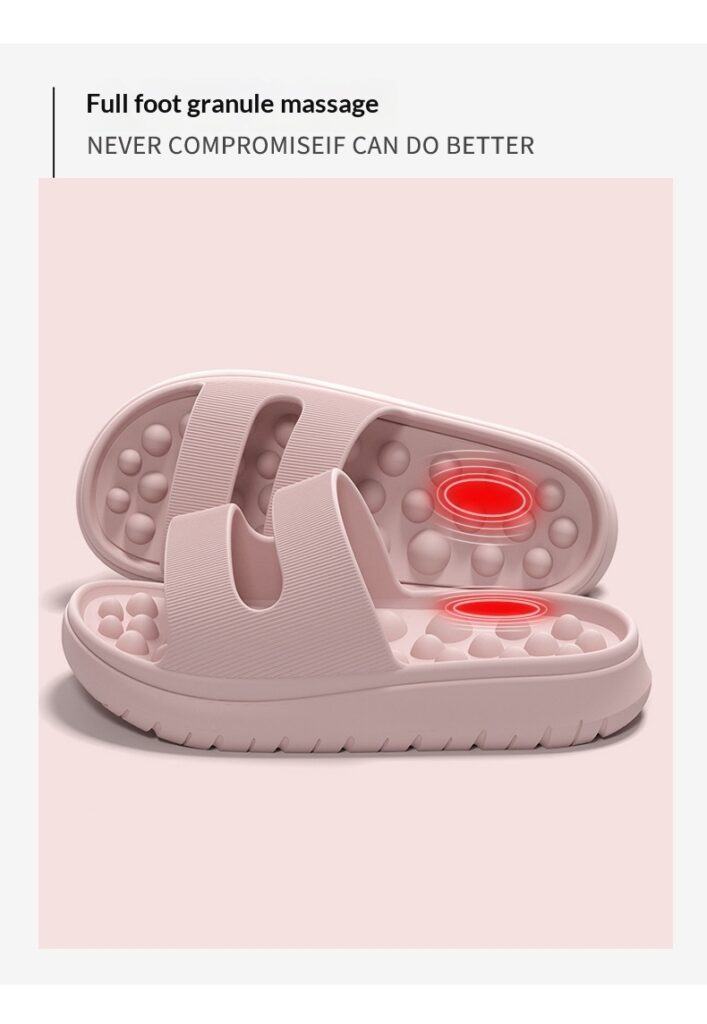 Women's Thick-Soled, Cushy Massage Slippers