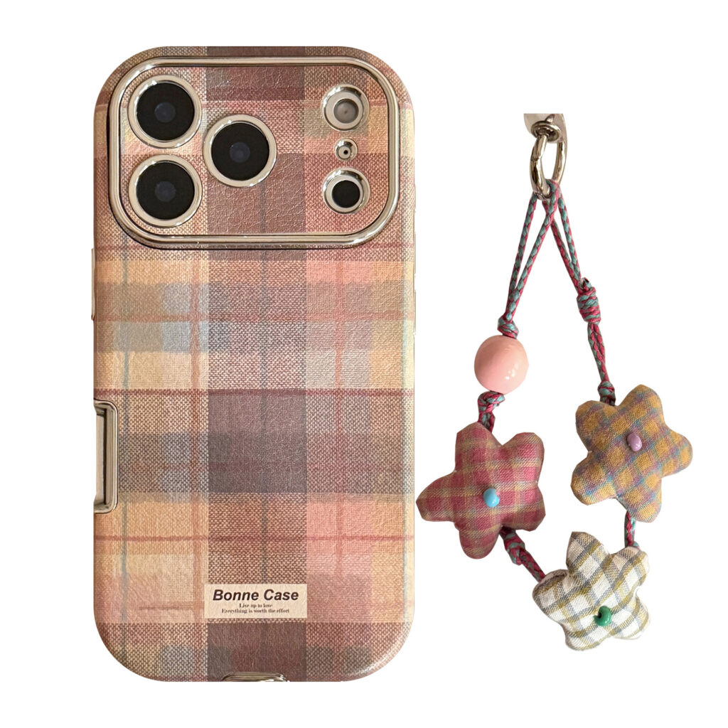 Fabric-Star Electroplated Shatter-Resistant Phone Case