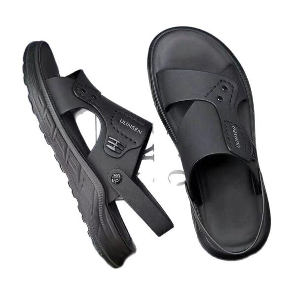 Waterproof Non-Slip Soft-Soled Mens Dual-Use Sandals - Image 4